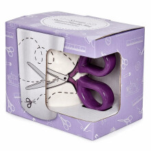 Groves Tacony Purple Scissor Sewing Mug Kitchen Accessories N4371.3