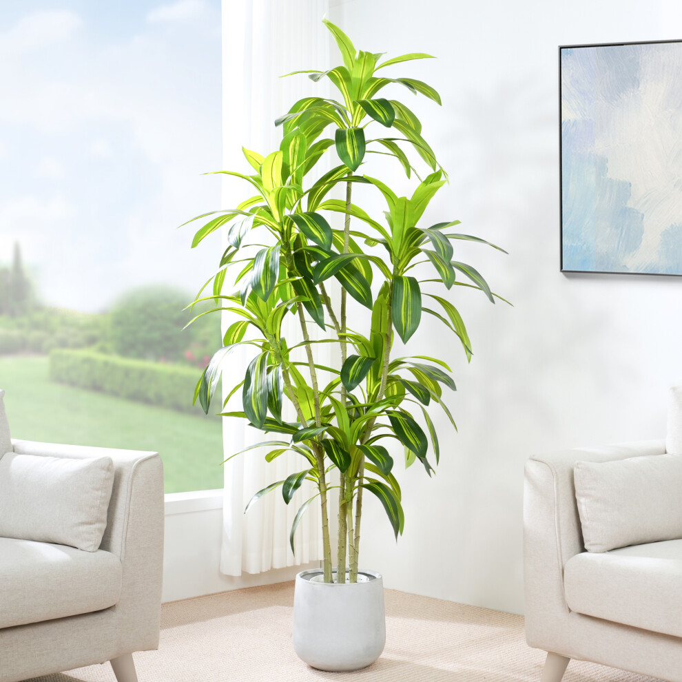 Mcc (170Cm) Artificial Agave Tree With Plastic Planter & Moss 170Cm