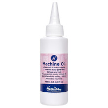 Hemline 125ml Non-Toxic All-Purpose Sewing Machine Oil - High-Quality Lubricant for Sewing Machines, Protects Metal Parts from Rust