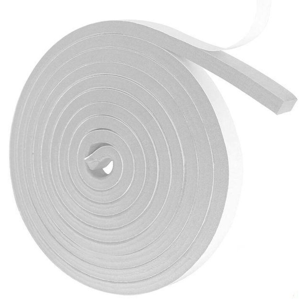 (white, 3cmx2m) 2m/roll Home Insulation Tape Dustproof Windproof Weather Stripping Draught Excluder Soundproof Door Window Sealing Strip
