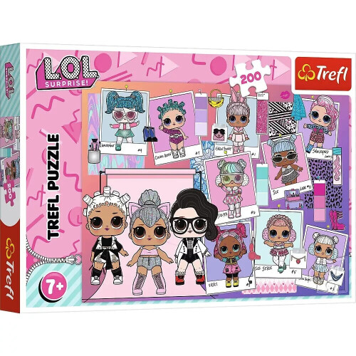LOL Surprise Dolls 200 Piece Jigsaw Puzzle