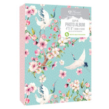Blossom Photo Album Floral Design Holds 80 4 X 6 Family Holiday Photographs