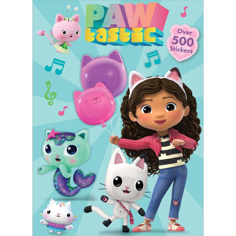 Gabbys Dollhouse Mega Sticker Pack With Over 500 Stickers