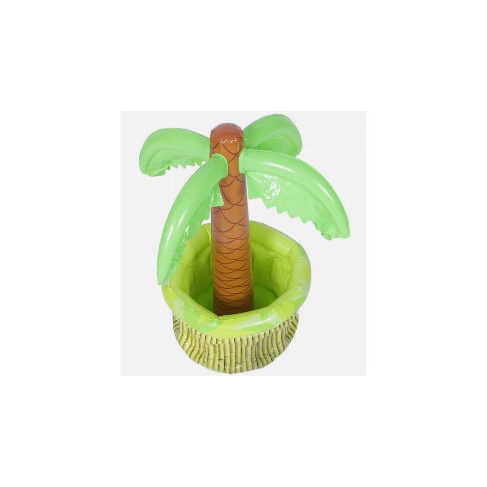 Inflatable Hawaiian Palm Tree Ice Bucket Party Drinks Cooler