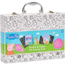 Peppa Pig Scratch, Draw & Farbe Kunst Aktivität Fall
