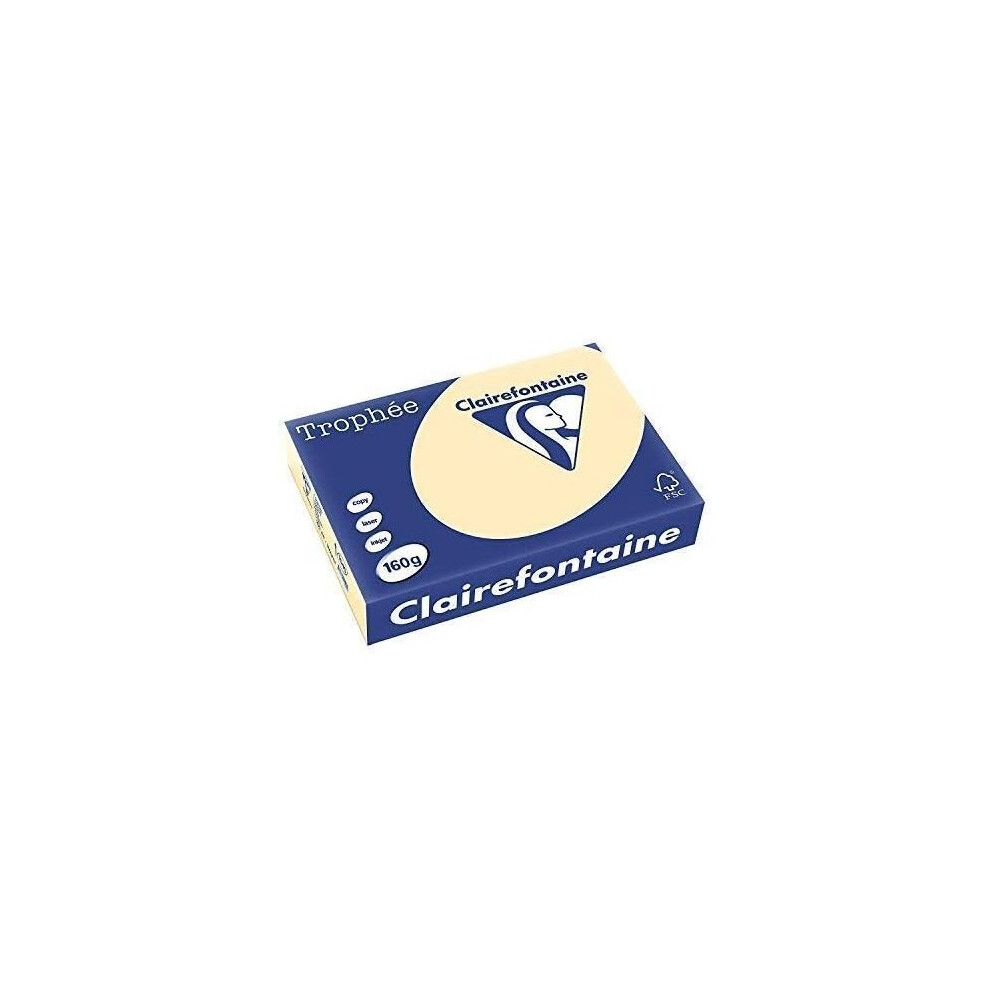 Chamois A4 Coloured Craft Card 160gsm X 50 Sheets