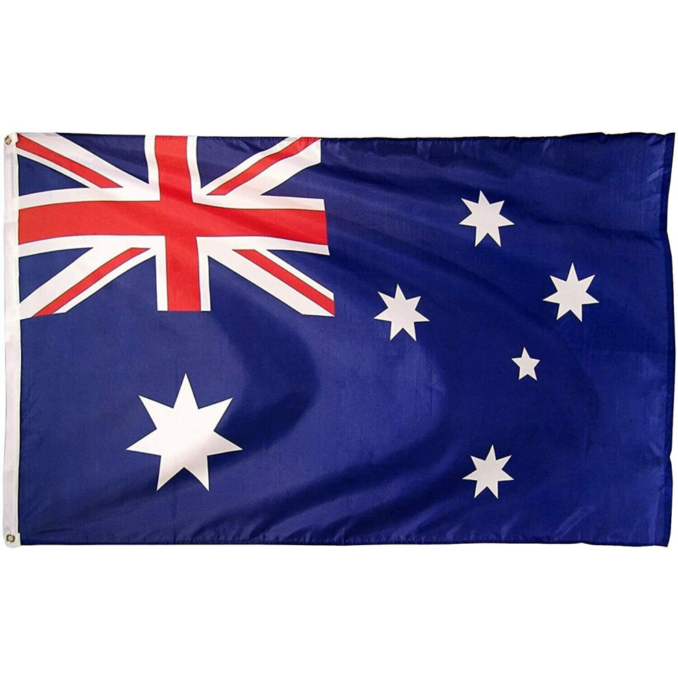 Quickdraw 5Ft X 3Ft Australia Aussie Footbal World Cup Sports Fans Flag Q55