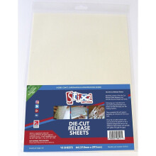 Packung 10 A4 Die Cut Release Sheets Craft For Cutting Machine Scrapbooking Stix2