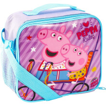 Peppa Pig Kinder isolierte Mittagessen Tasche ideal für die Schule, BPA frei