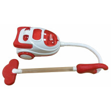 Kids Role Play Vacuum Cleaner Hoover Realistic Toy Red With Lights & Sounds 1182