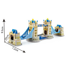 London Tower Bridge Famous British Landmark Jigsaw Puzzle 33 Pieces
