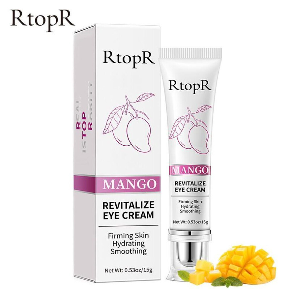 (1pcs) Rtopr Mango Eye Cream Anti-puffiness Dark Circles Moisturizing And Moisturizing Around The Eyes Anti-aging And Firming Around The Eyes