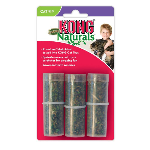 KONG KONG Catnip Refillable Tube 3pk