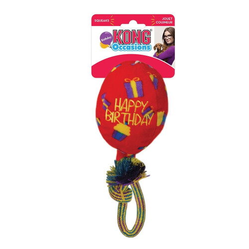 KONG KONG Occasions Birthday Balloon Red Medium