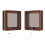 Pet Mate Cat Mate 4 Way Locking Cat Flap 235B Brown 2