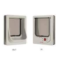 Cat Mate Electomagnetic Cat Flap 254W White