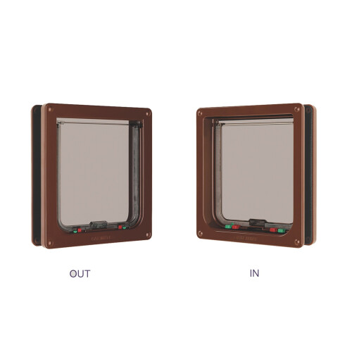 Pet Mate Cat Mate Large Cat Flap 221B Brown