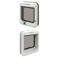 Cat Mate Rotary 4 Way Locking Cat Flap 358W White