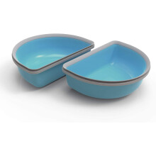 SureFeed Half Bowl Pack of Two Blue (1 Complete Bowl) (Loose)