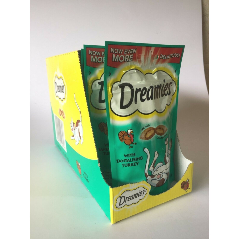 Dreamies Turkey - 8 X 60g