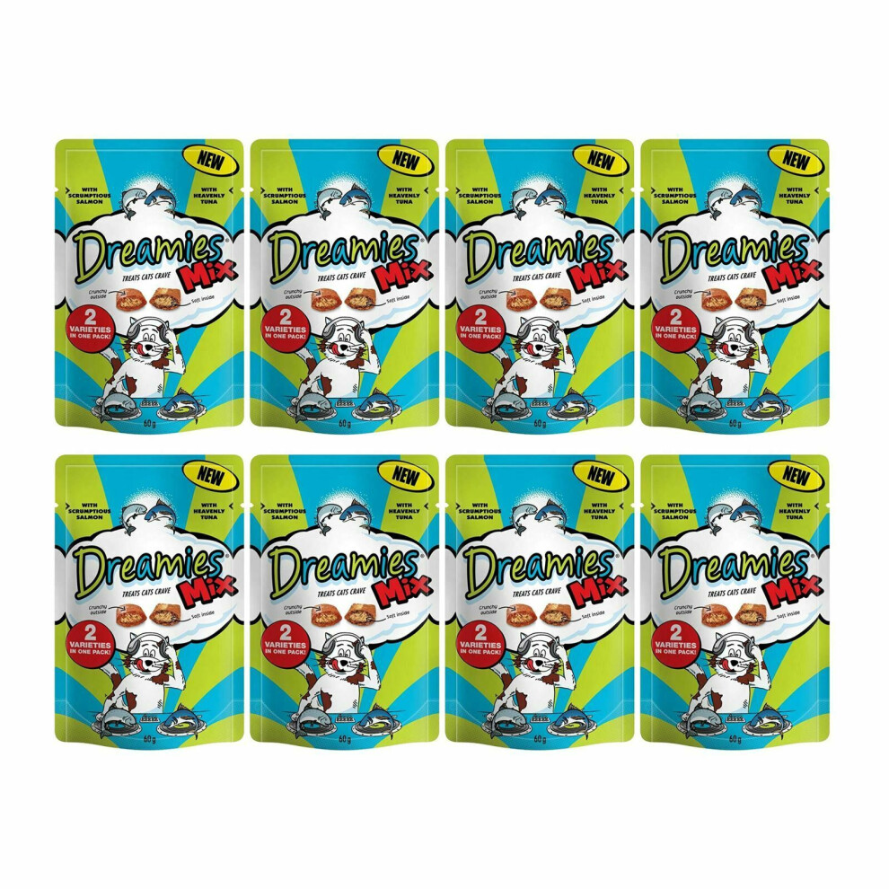 Dreamies Mix Salmon & Tuna - 8 x 60g-image-OPC-PFYSKC6-NEW