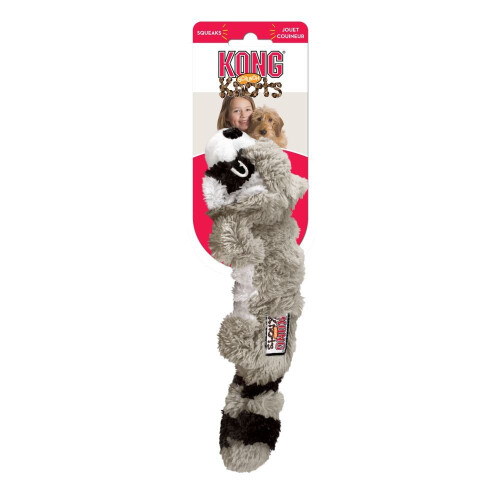 KONG KONG Scrunch Knots Raccoon Small/Medium 1