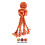 KONG KONG Wubba Weaves With Rope Small 4