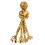 KONG KONG Wubba Weaves With Rope Small 3