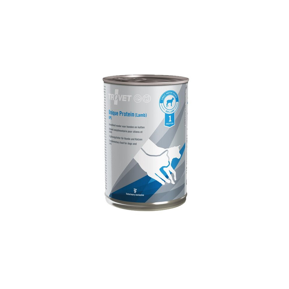 Trovet Canine/Feline Unique Protein Lamb Cans (Upl) - 6 X 400G