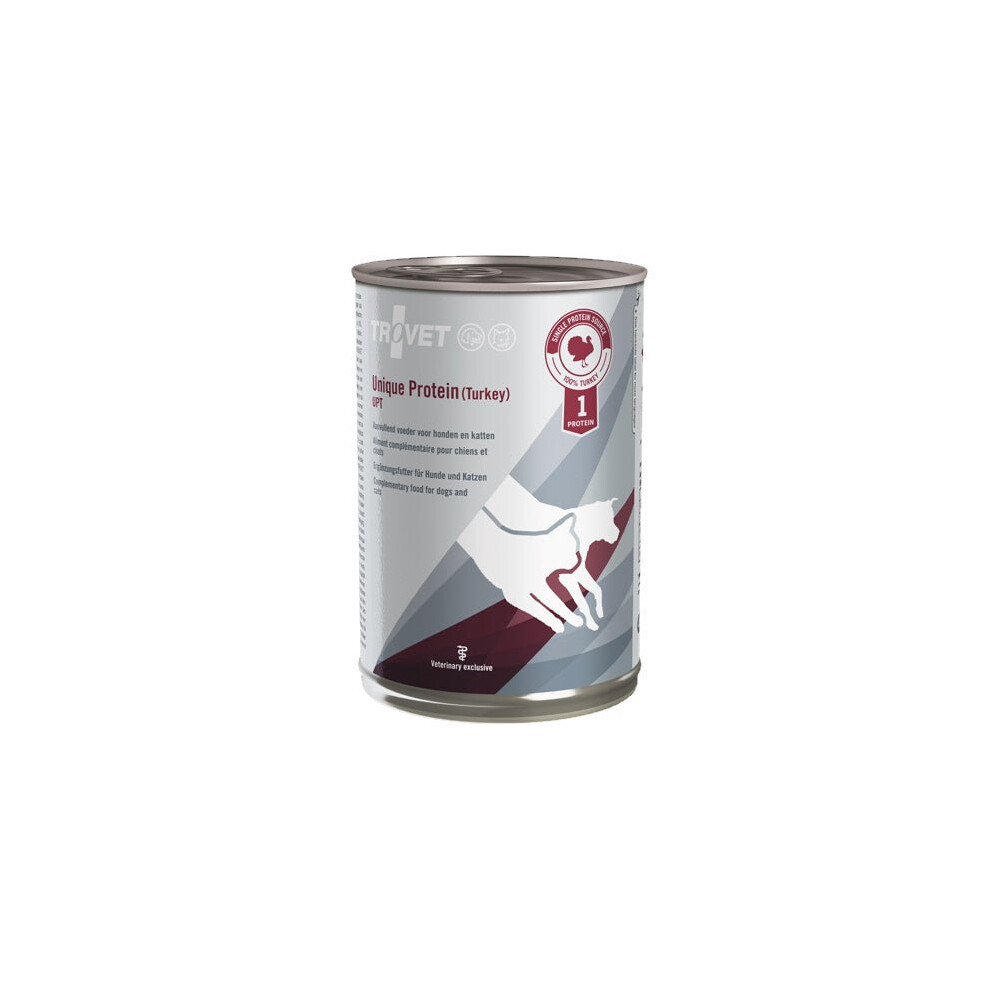 Trovet Canine/Feline Unique Protein Turkey Cans (Upt) - 6 X 400G