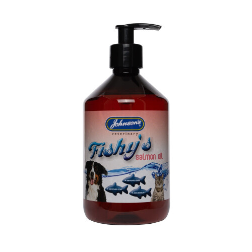 Johnson's Veterinary Johnsons Fishy's Salmon Oil 500ml