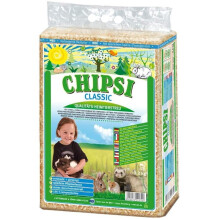 Chipsi Classic 3.2kg / 60L Small Animal Litter - Dust-Free Softwood Chips, Absorbent & Odour-Binding