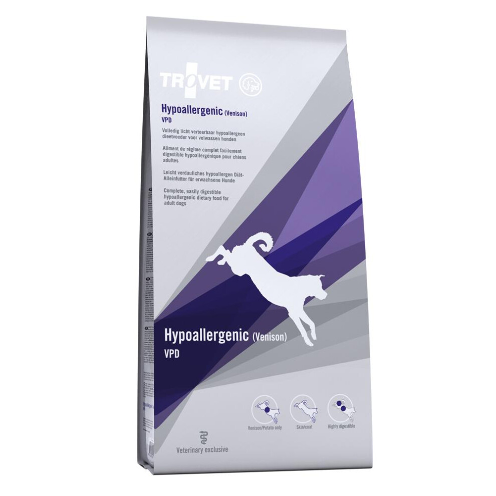 Trovet Venison Hypoallergenic Diet (Vpd) Canine 3Kg