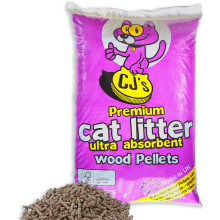 (5L) CJ's Premium Wood Pellet Cat Litter Wood Pellet