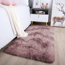(Tye Dye Pink Lilac, 80 x 150 cm (2ft 6'' x 5ft)-- (Large Floor Mat Runner Rug)) Non Slip Shaggy Rugs For Living Room Carpet Runner