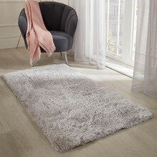 (Tye Dye Light Grey, 80 x 150 cm (2ft 6'' x 5ft)-- (Large Floor Mat Runner Rug)) Non Slip Shaggy Rugs For Living Room Carpet Runner