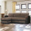 (Brown, Left Corner) Kevin Fabric Ottoman Storage Corner Sofa Bed 1