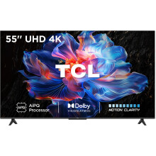 TCL V6C 55" 4K Ultra HD Smart Google TV [2025] – Crisp, Immersive, and Responsive