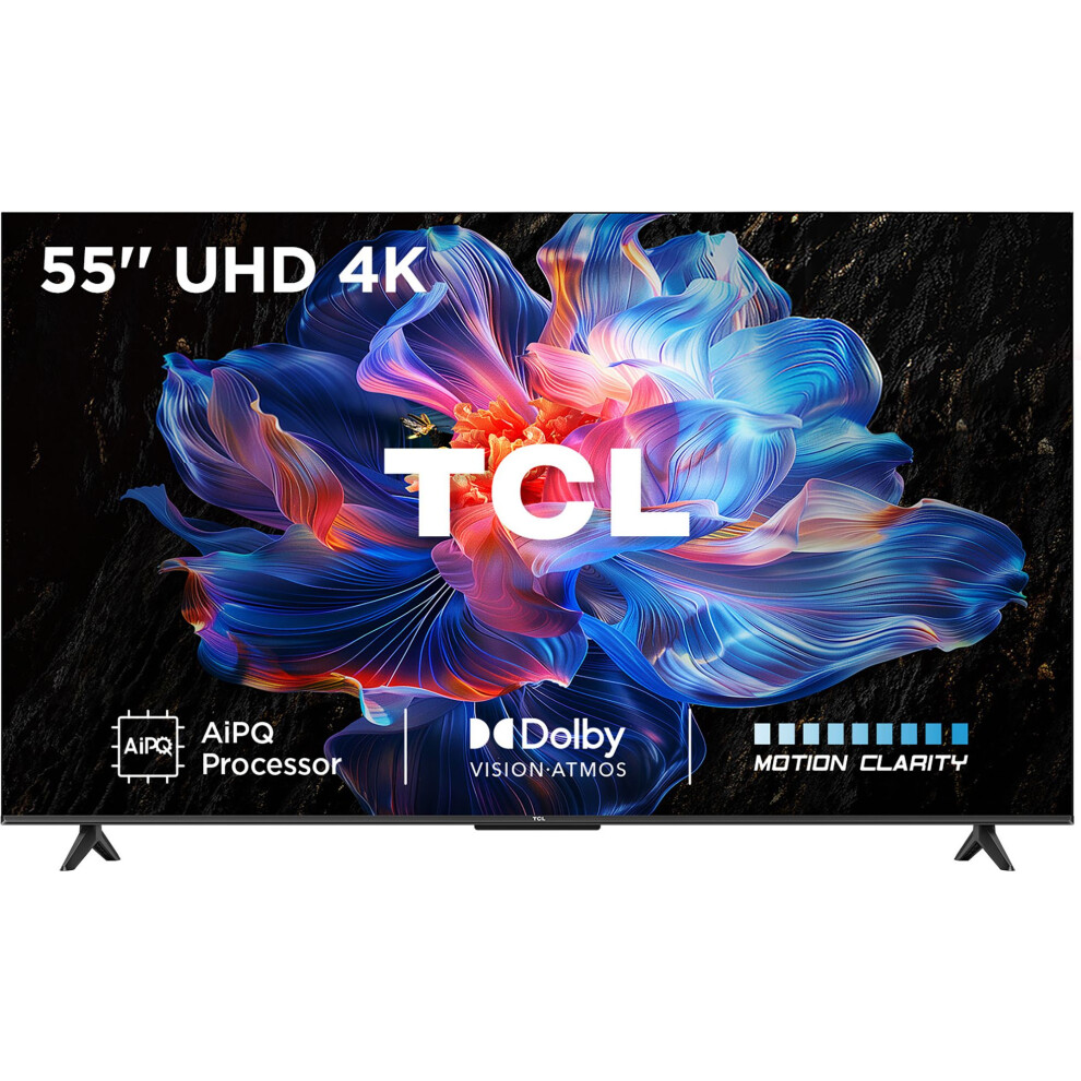Tcl V6c 55" 4K Ultra Hd Smart Google Tv [2025] – Crisp, Immersive, And Responsive