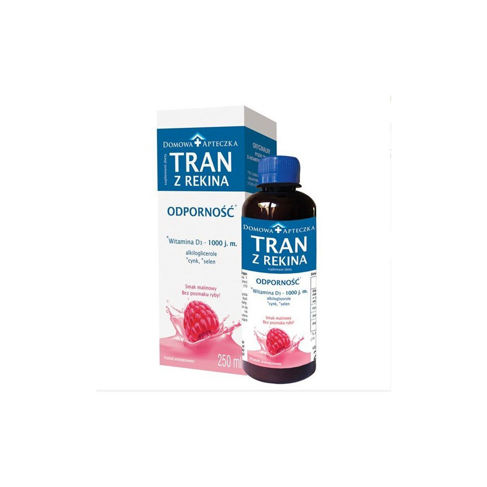 Raspberry-flavored shark oil, 250 ml - Image 2