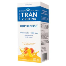 Shark Oil for children over 3 years and adults, mango and peach flavor
