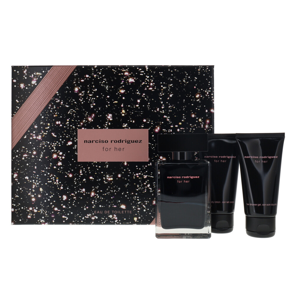 Narciso Rodriguez For Her 50ml Eau de Toilette Gift Set for Women