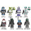 8X Star Wars Clone Wars  Minifiguren Spielzeug Sammlung 1