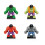 Hulk Locke Minifigur Baustein Spielzeug  4PCS SET 1