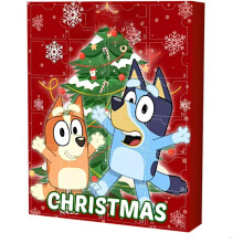 Bluey Bingo Figur 2024 24 Tage Countdown Adventskalender Weihnachtsüberraschung Geschenk