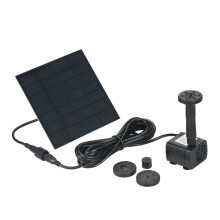Solarbrunnenpumpe | Solarpanel Teichpumpe Wasserspielpumpe / Wasserpumpe Tauchpumpe