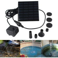 1.8 Watt Solar Power Wasserpumpe Gartenbrunnen Tauchpumpe Garten Pflanzen Bewässerung Kit