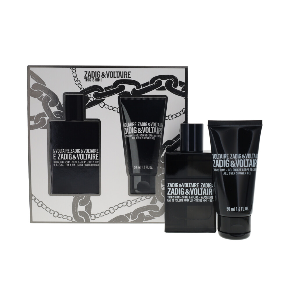 Zadig & Voltaire This is Him! 50ml Eau de Toilette Gift Set for Men