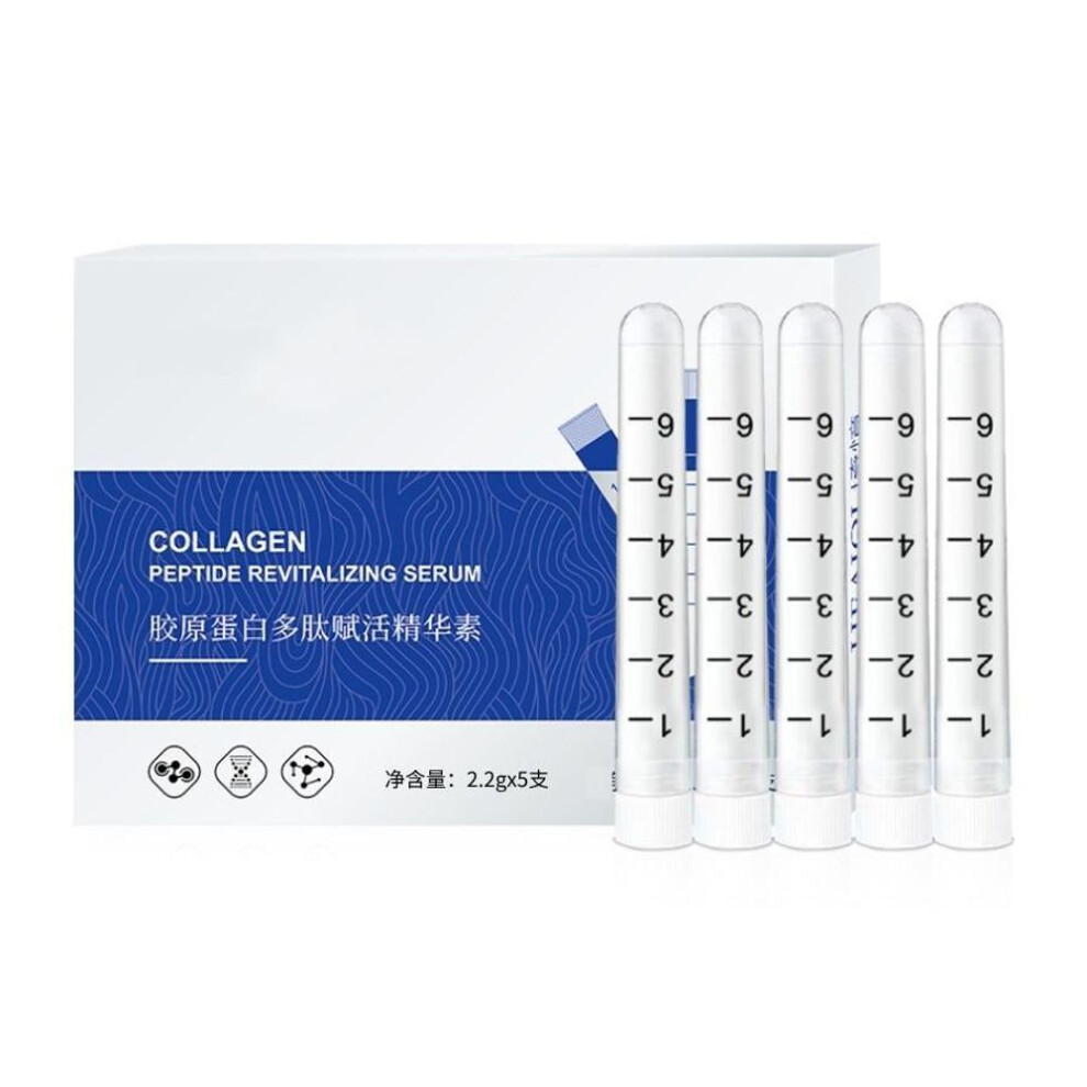 (1box) Collagen Peptide Revitalizing Serum Freeze-dried Powder ,moisturizing Hyaluronic Acid Powder Cream Facial Filler Fade Fine Lines