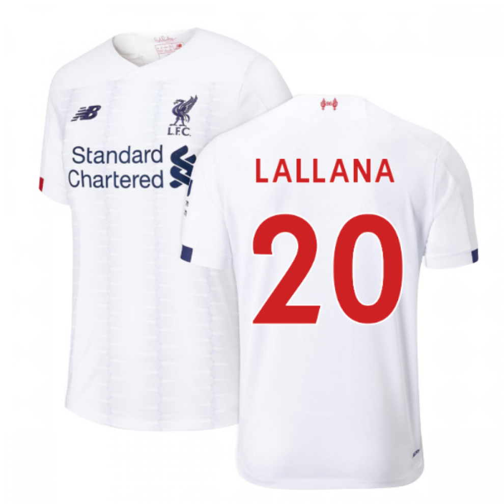 New Balance (Xxl) 2019-2020 Liverpool Away Football Shirt (Lallana 20)